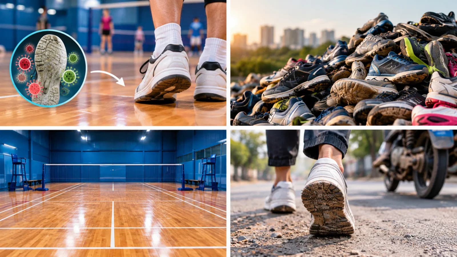 Non-Marking Shoes on Indian Roads: Are We Bringing Dust onto the Court