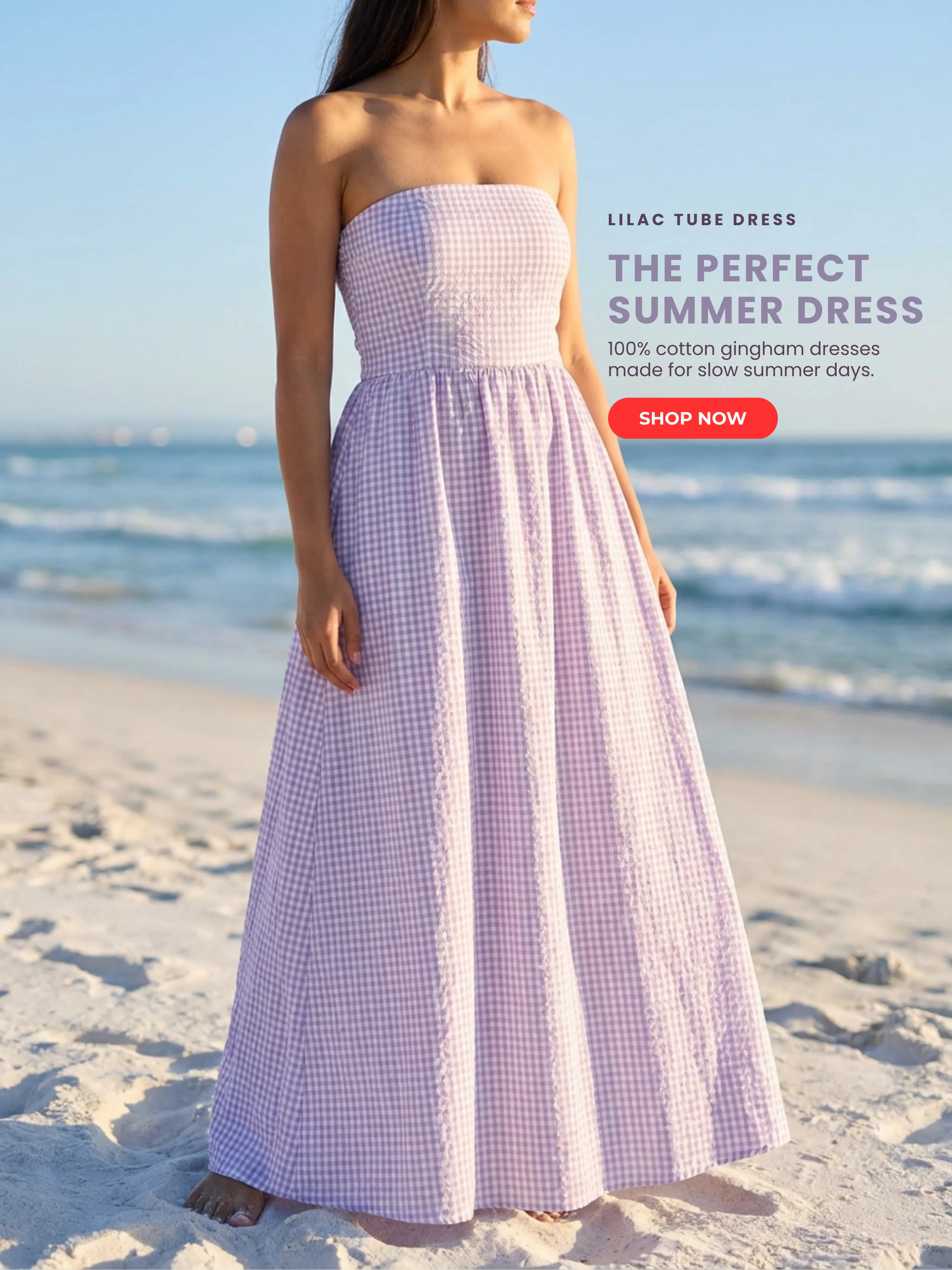 purple dress banner